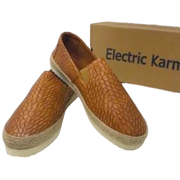 Electric Karma Lulu Espadrille Camel Style 1025 Various‎ Sizes - Picture 7 of 15